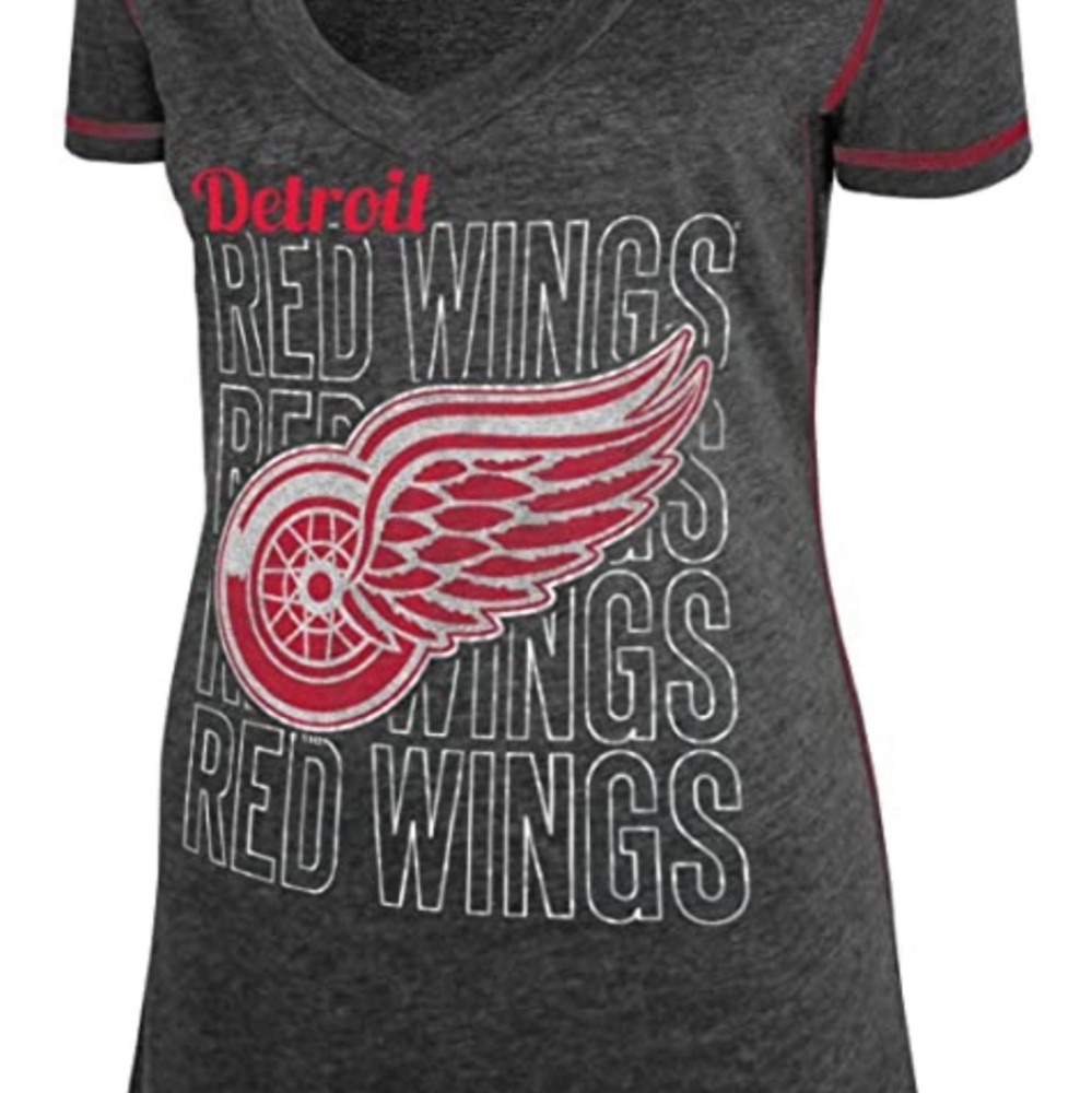 Women's Red Wings NHL Short Sleeve T Shirt